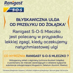 Zdjęcie produktu - #0 Ranigast S-O-S Mleczko, 200 ml