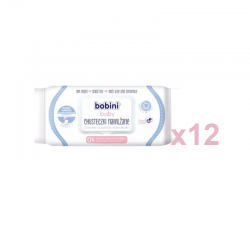 Zdjęcie produktu - #0 Zestaw 12x BOBINI BABY SENSITIVE Chusteczki nawilżane, 60 sztuk