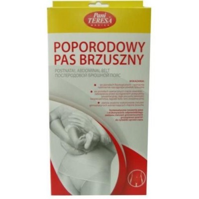 Miniaturka artykułu - PAS BRZUSZNY Poporodowy Rozmiar S - 1 sztuka 