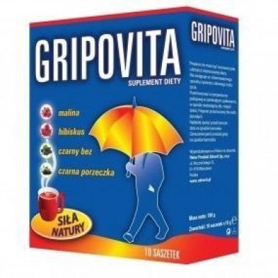 Miniaturka artykułu - ZDROVIT GRIPOVITA - 10 saszetek