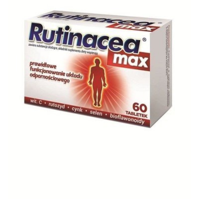 Miniaturka artykułu - RUTINACEA MAX - 60 tabletek