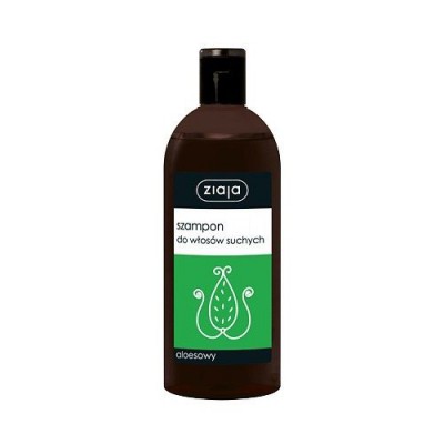 Miniaturka artykułu - ZIAJA Szampon do włos&oacute;w suchych z aloesem, 500ml
