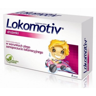Miniaturka artykułu - LOKOMOTIV - 8 drażetek 