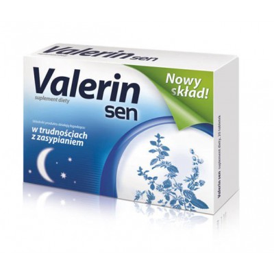 Miniaturka artykułu - VALERIN Sen - 20 tabletek