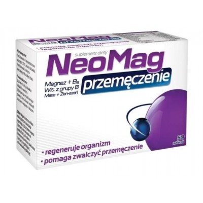 Miniaturka artykułu - NEOMAG przemęczenie - 50 tabletek