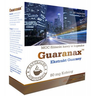 Miniaturka artykułu - OLIMP GUARANAX - 60 kapsułek