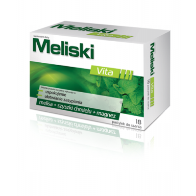 Miniaturka artykułu - MELISKI - 18 pastylek do ssania