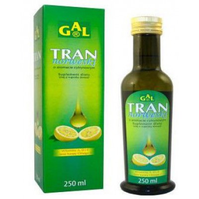 Miniaturka artykułu - TRAN GAL cytrynowy 250 ml