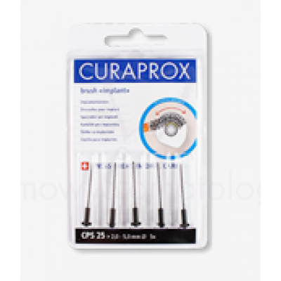 Miniaturka artykułu - CURAPROX CPS 25 Szczoteczka międzyzębowa strong 2,0 - 5,0 mm - 5 sztuk (15676)