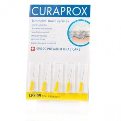 Miniaturka artykułu - CURAPROX CPS 09 Szczoteczka międzyzębowa Prime 0,9 - 4,0 mm - 5 sztuk (12250)