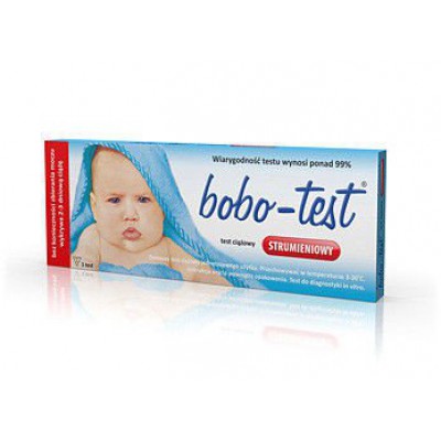 Miniaturka artykułu - BOBO-TEST Test ciążowy strumieniowy - 1 sztuka