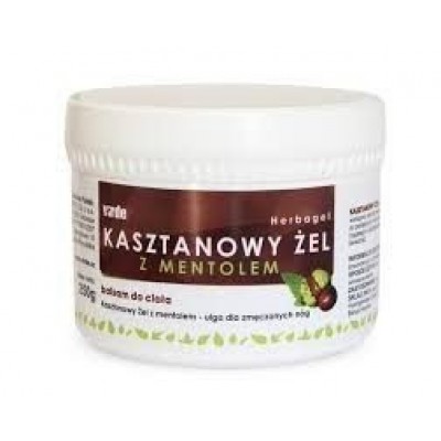 Miniaturka artykułu - ŻEL KASZTANOWY Z MENTOLEM - 250 ml
