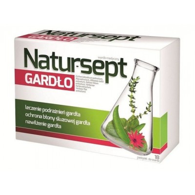 Miniaturka artykułu - NATUR-SEPT GARDŁO - 18 pastylek 
