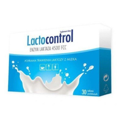 Miniaturka artykułu - LACTOCONTROL - 30 tabletek