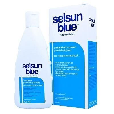 Miniaturka artykułu - SELSUN BLUE Szampon przeciwłupieżowy do włos&oacute;w normalnych - 200 ml