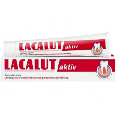 Miniaturka artykułu - LACALUT ACTIV Pasta do zęb&oacute;w - 75 ml                
