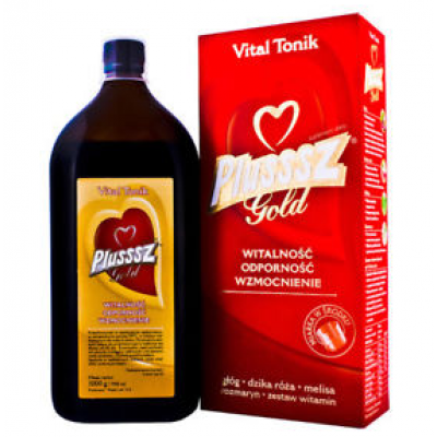 Miniaturka artykułu - Plusssz Gold Vital Tonik - 1000 g 