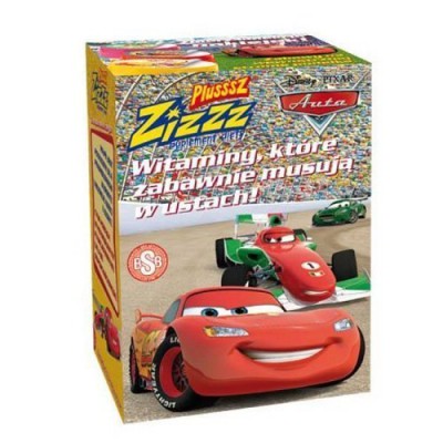 Miniaturka artykułu - PLUSSSZ ZIZZZ DISNEY Wiśnia - 50 tabletek (21995)