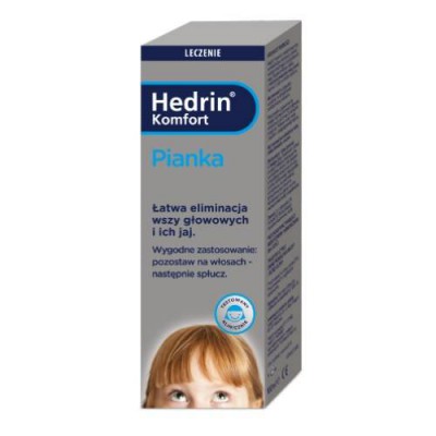 Miniaturka artykułu - Hedrin Komfort Pianka, 100 ml