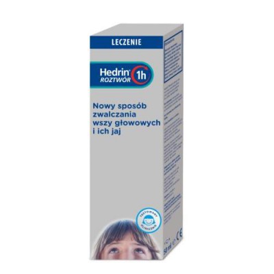 Miniaturka artykułu - Hedrin Roztw&oacute;r przeciw wszawicy - 50 ml