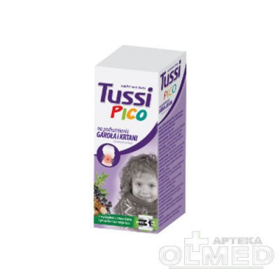 Miniaturka artykułu - TussiPico Gardło 3+ syrop - 115 ml