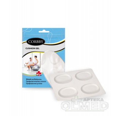 Miniaturka artykułu - CORBBY CUSION GEL poduszeczki żelowe - 1 sztuka (25119)