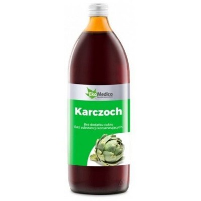 Miniaturka artykułu - EkaMedica Karczoch Sok, 1 litr 