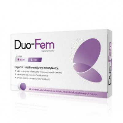 Miniaturka artykułu - DUO-FeM - 28 tabletek na dzień + 28 tabletek na noc