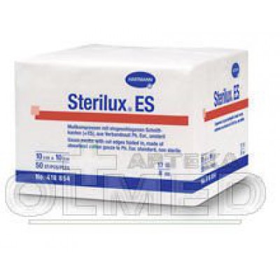 Miniaturka artykułu - STERILUX ES Kompresy gazowe niejałowe 13-nitkowe 8-warstwowe 5cm x 5 cm - 100 sztuk (25999)