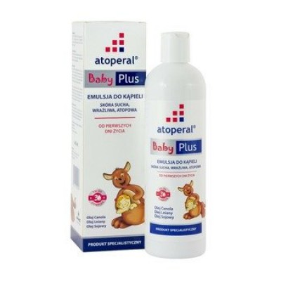 Miniaturka artykułu - ATOPERAL BABY Plus Emulsja do kąpieli, 200 ml 