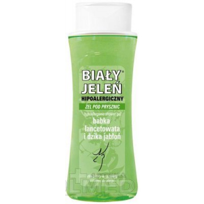 Miniaturka artykułu - BIAŁY JELEŃ Żel pod prysznic z babką lancetowatą i dziką jabłonią - 250 ml 