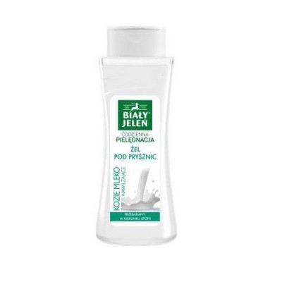 Miniaturka artykułu - BIAŁY JELEŃ Żel pod prysznic z kozim mlekiem - 250 ml