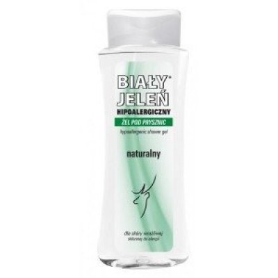 Miniaturka artykułu - BIAŁY JELEŃ Żel pod prysznic naturalny - 250 ml