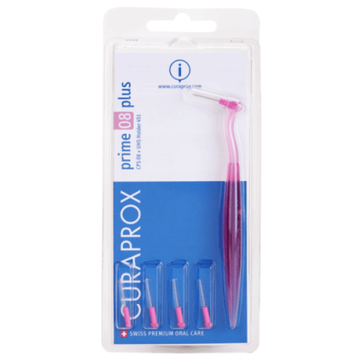 CURAPROX CPS 08 Prime Plus 5 szczoteczek + uchwyt UHS 451 - 1 zestaw