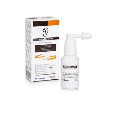 Miniaturka artykułu - Salorhin ucho Spray do higieny uszu - 30 ml