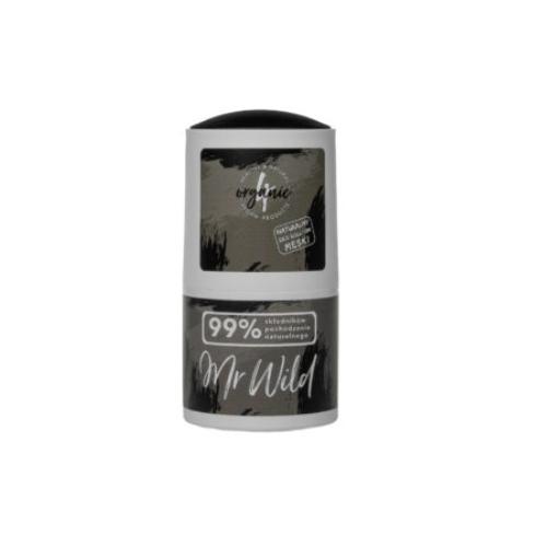 4ORGANIC Mr Wild dezodorant męski, cyprysowo-imbirowy, 50ml