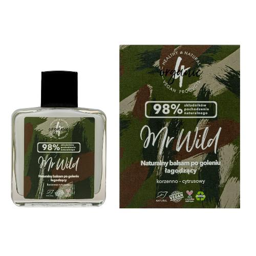 Miniaturka artykułu - 4Organic Mr Wild Łagodzący Balsam Po Goleniu korzenno - cytrusowy, 100ml