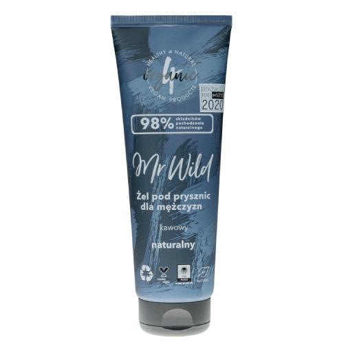 4ORGANIC Mr Wild Żel pod prysznic dla mężczyzn Kawowy, 250ml