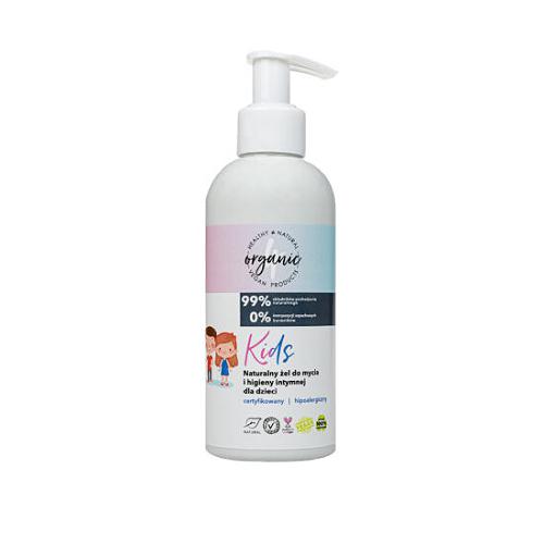 Miniaturka artykułu - 4ORGANIC Naturalny żel do higieny intymnej KIDS, 200ml