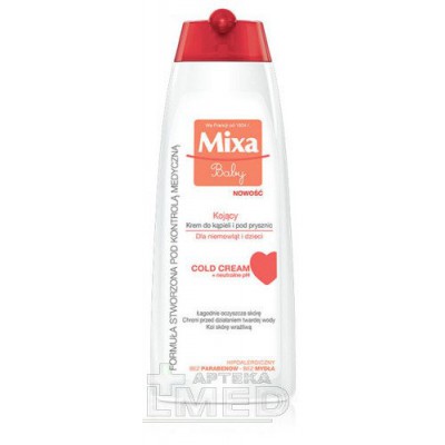 Miniaturka artykułu - MIXA BABY Cold Cream Krem do kąpieli i pod prysznic, 250 ml
