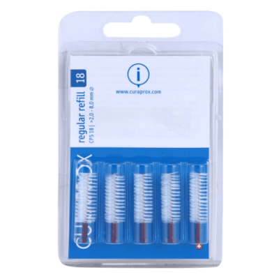 Miniaturka artykułu - CURAPROX CPS 18 Regular Refill Szczoteczki międzyzębowe, 5 sztuk