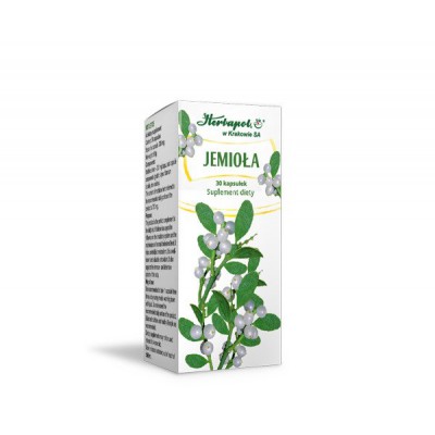 Miniaturka artykułu - Herbapol Jemioła - 30 kapsułek