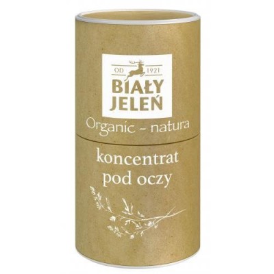 Miniaturka artykułu - BIAŁY JELEŃ Organic- natura Koncentrat pod oczy- 15 ml 