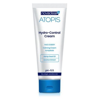 Miniaturka artykułu - NOVACLEAR ATOPIS HYDRO-CONTROL CREAM Krem natłuszczająco- nawilżający do twarzy i ciała- 100ml