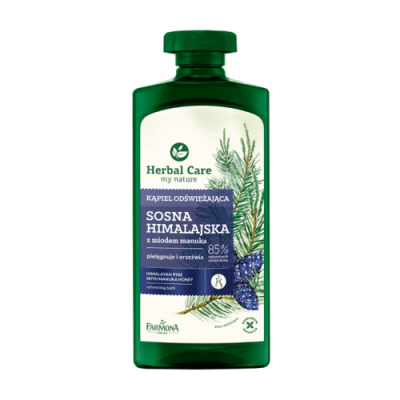 Miniaturka artykułu - FARMONA HERBAL CARE Kąpiel Odświeżająca Sosna Himalajska, 500ml