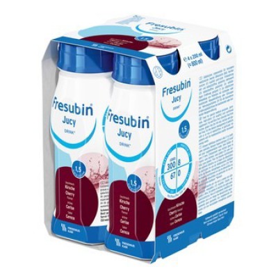 Fresubin Jucy Drink wiśniowy- 4 x 200 ml KR&Oacute;TKA DATA 31.01.2023
