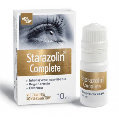 Miniaturka artykułu - Starazolin Complete krop.do oczu 10 ml
