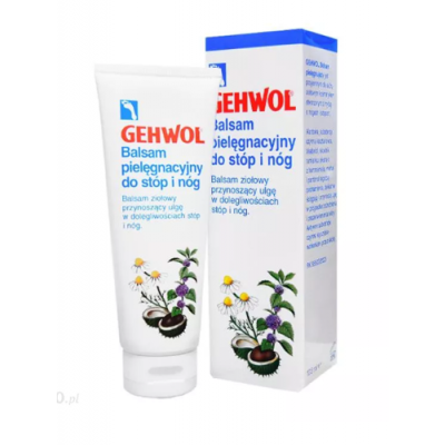 Miniaturka artykułu - GEHWOL Balsam do pielęgnacji st&oacute;p i n&oacute;g - 125ml