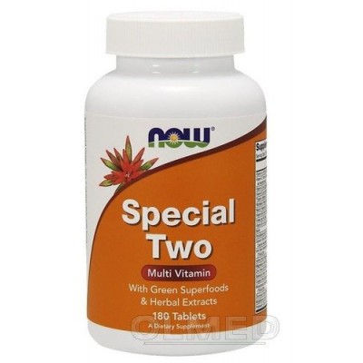 Miniaturka artykułu - NOW FOODS Special Two - 180 tabletek