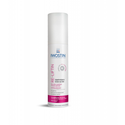 Miniaturka artykułu - IWOSTIN RE-LIFTIN Krem ujędrniający na noc, 40 ml